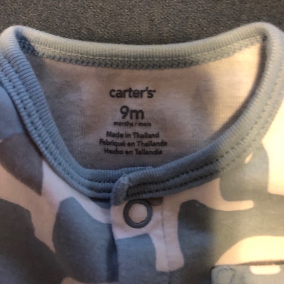 Elephant pajamas with cap 🐘 - Picture 2 of 3